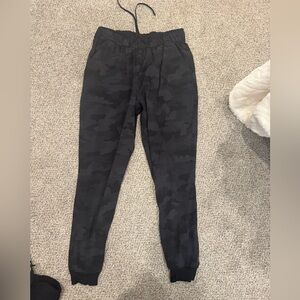 Lululemon Athletica Black Camouflage Joggers